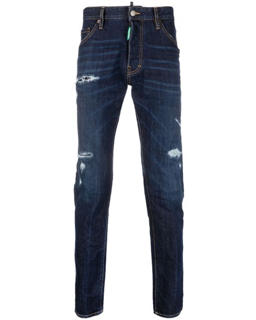 Dsquared2 low-rise slim-cut jeans