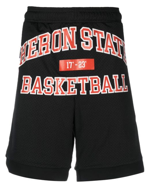 Heron Preston logo-print basketball shorts