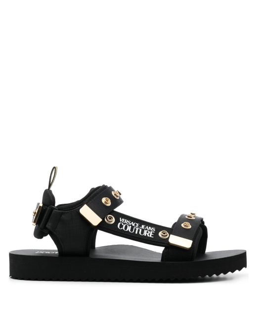 Versace Jeans Couture open-toe touch-strap sandals