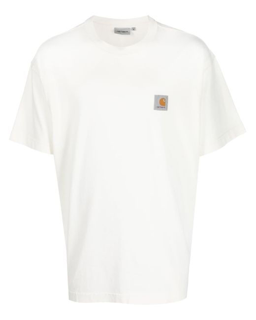 Carhartt Wip Nelson logo-patch short-sleeve cotton T-shirt