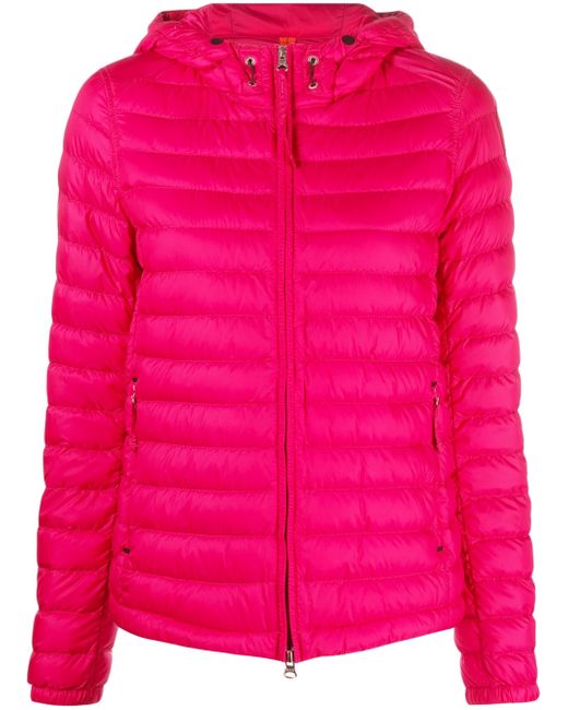 Parajumpers hooded zip-up puffer jacket