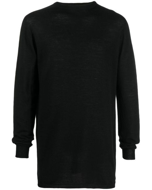 Rick Owens oversized long-sleeved top