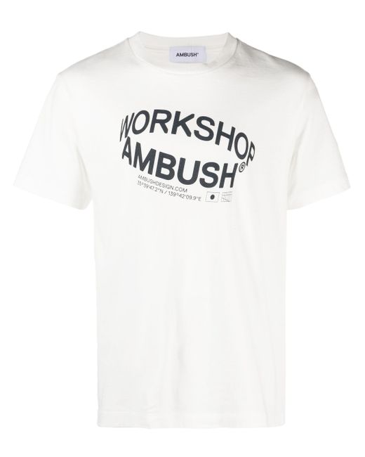 Ambush Revolve logo-print cotton T-shirt