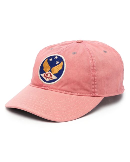 Ralph Lauren Rrl logo-patch washed baseball cap