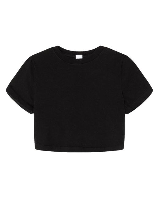 Re/Done short-sleeve cropped T-shirt