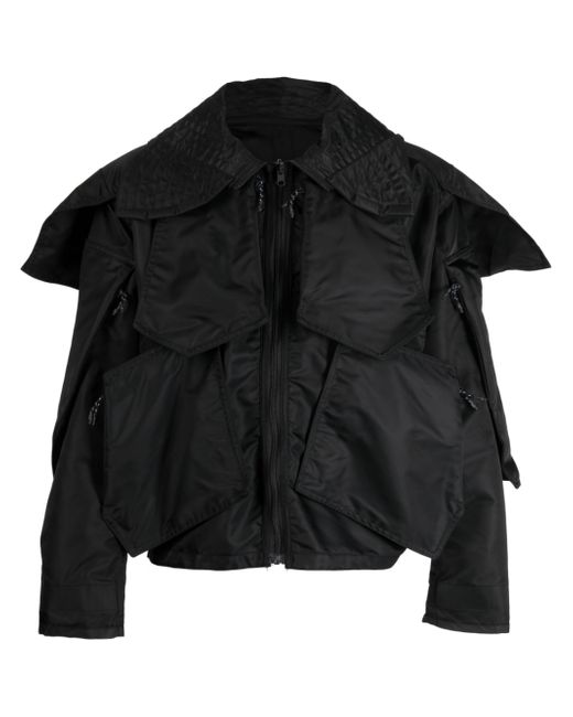 McQ Alexander McQueen oversize-pointed-pocket jacket