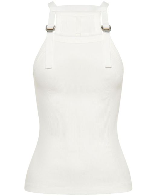 Dion Lee safety-harness ribbed tank top