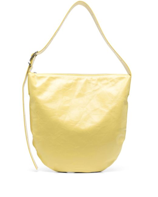 Jil Sander polished-finish leather tote bag