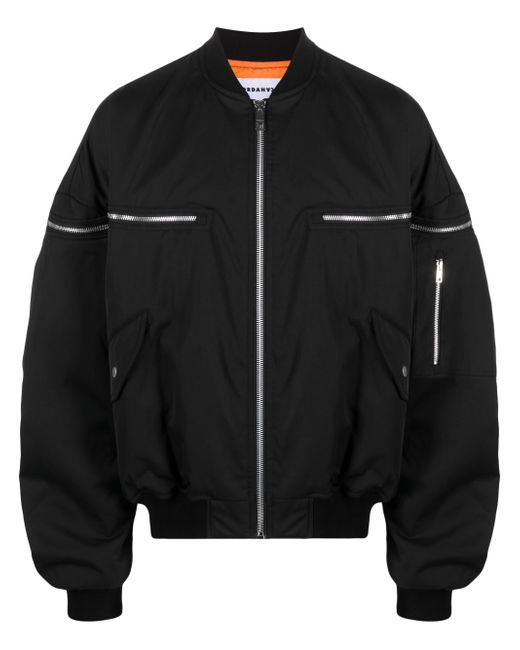 Jordanluca zip-details bomber jacket