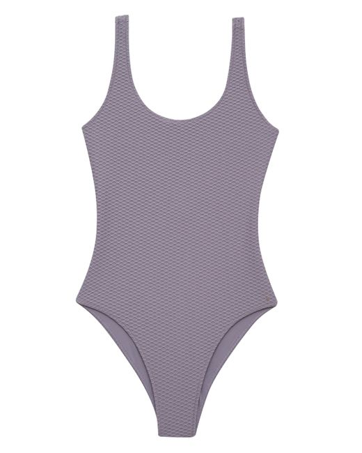 Anine Bing Jace textured swimsuit