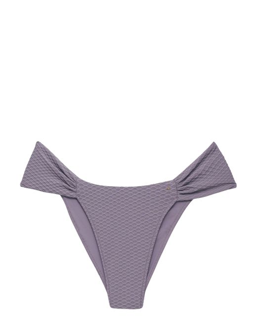 Anine Bing ruched-detail bikini bottoms