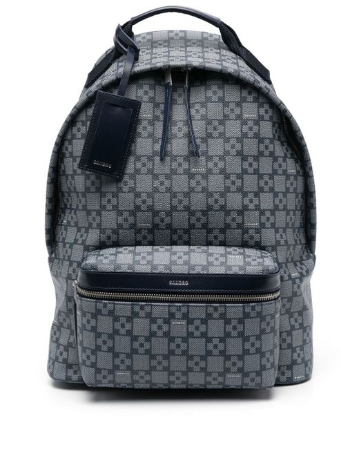 Sandro geometric-pattern printed backpack