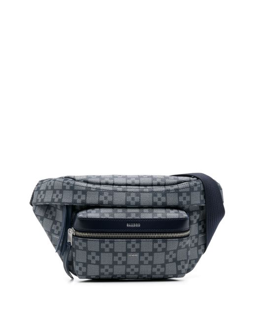 Sandro patterned-jacquard belt bag