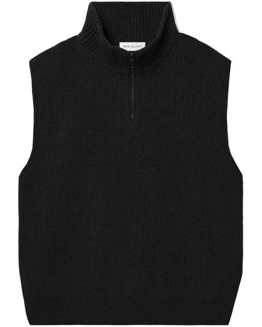 John Elliott Dakota half-zip sweater vest