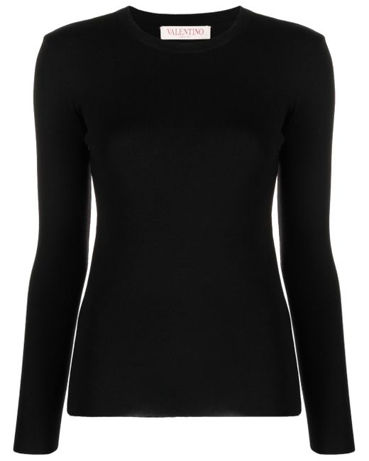 Valentino open-back knitted top