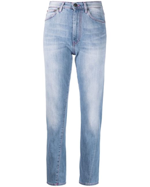 Dondup light-wash straight-leg jeans