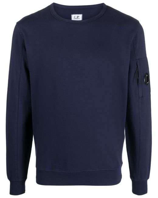 CP Company Lens-patch fleece sweatshirt
