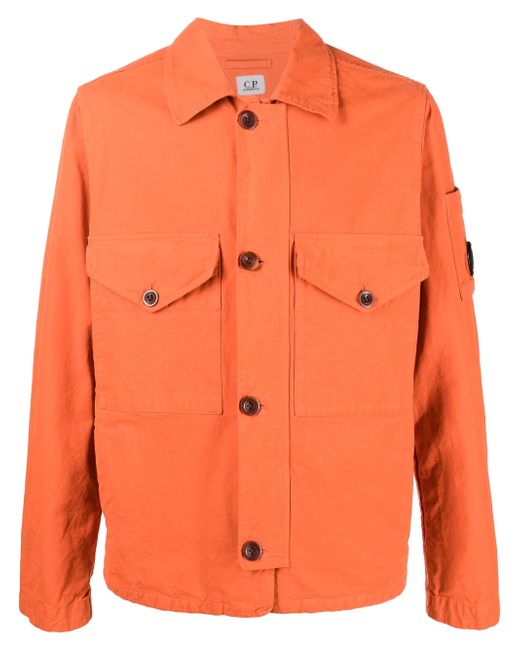 CP Company chest flap-pocket shirt jacket