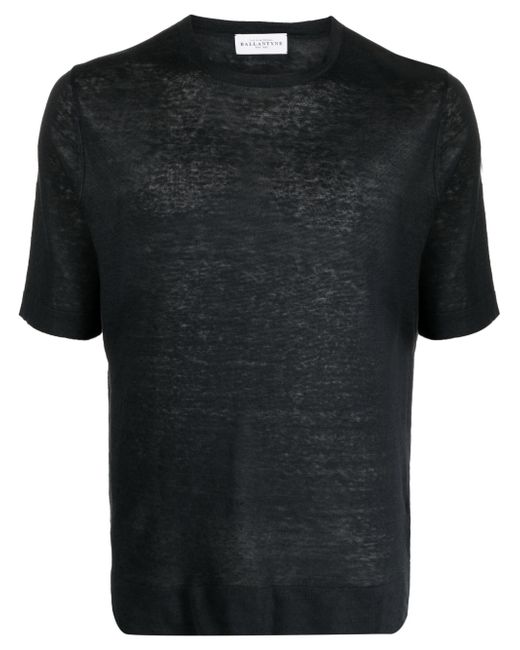 Ballantyne short-sleeved linen T-shirt