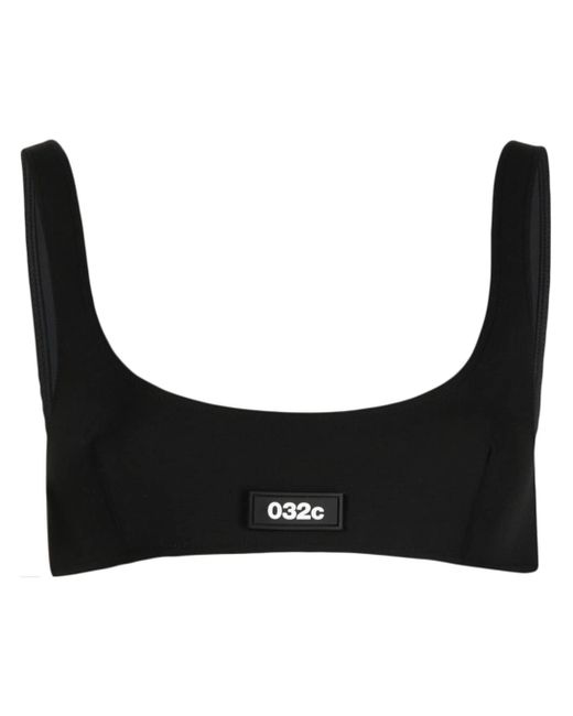 032C logo-patch cropped top