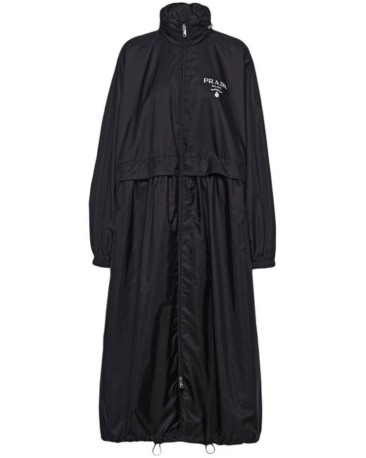 Prada Re-Nylon zip-up raincoat