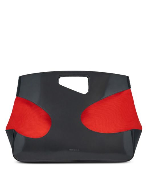 Ferragamo cut-out top handle bag