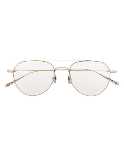 Brioni pilot-frame glasses