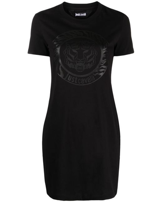 Just Cavalli tiger-print cotton T-shirt dress