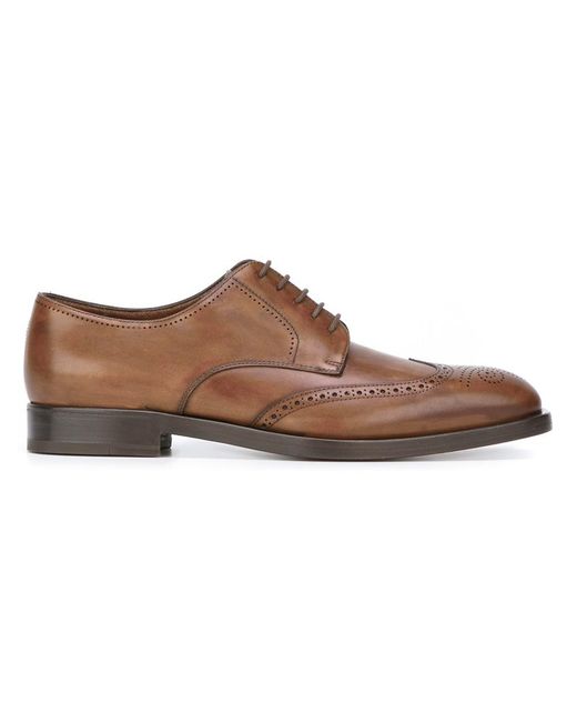 Fratelli Rossetti perforated detailing derbies 10