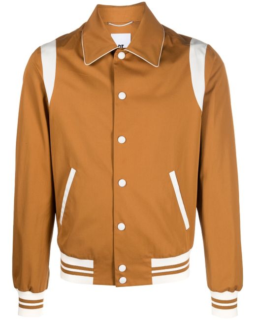 PT Torino stripe-detail cotton jacket