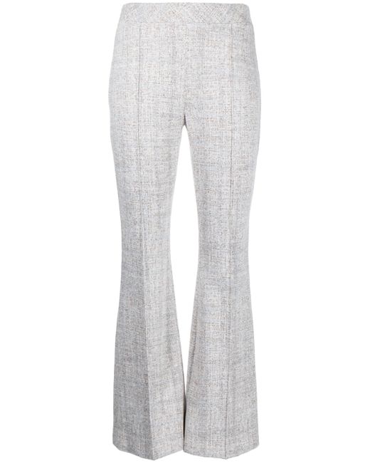 Rosetta Getty cropped flared trousers