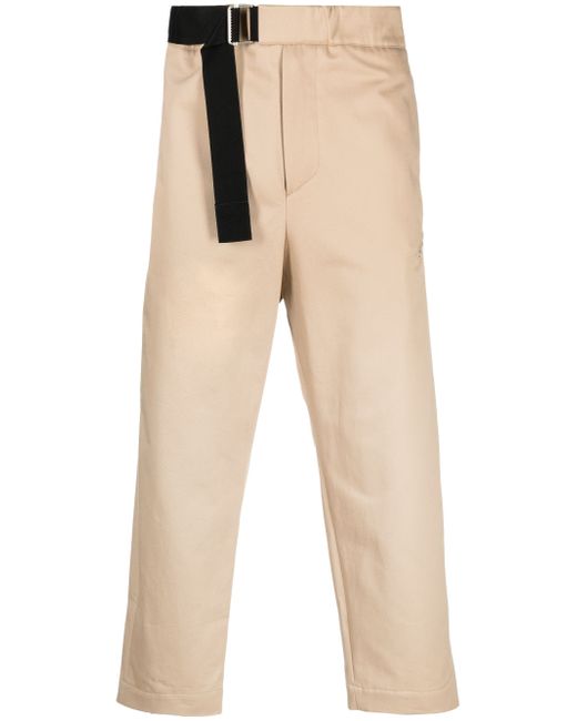 Oamc side buckle-fastening trousers