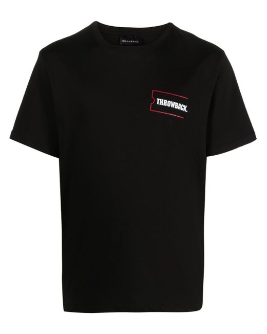 Throwback. logo-detail cotton T-shirt