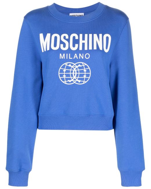 Moschino logo-print sweatshirt