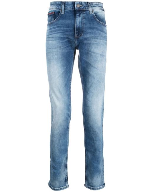 Tommy Jeans washed slim-cut leg jeans