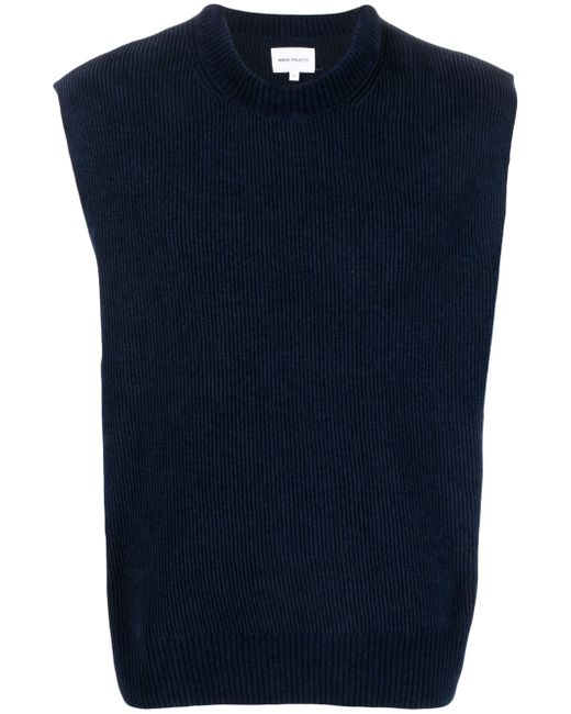 Norse Projects ribbed-knit sleeveless jumper