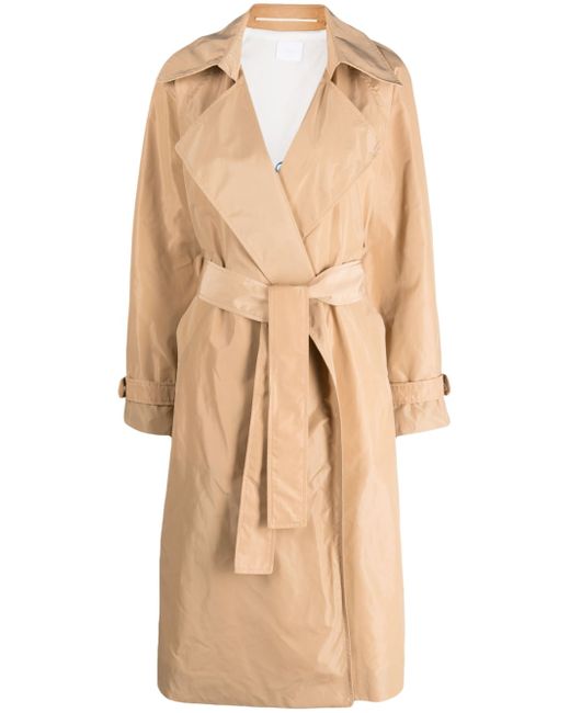 Merci belted trench coat