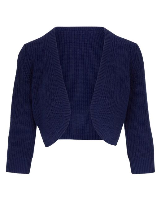 Michael Kors cropped knitted cashmere bolero