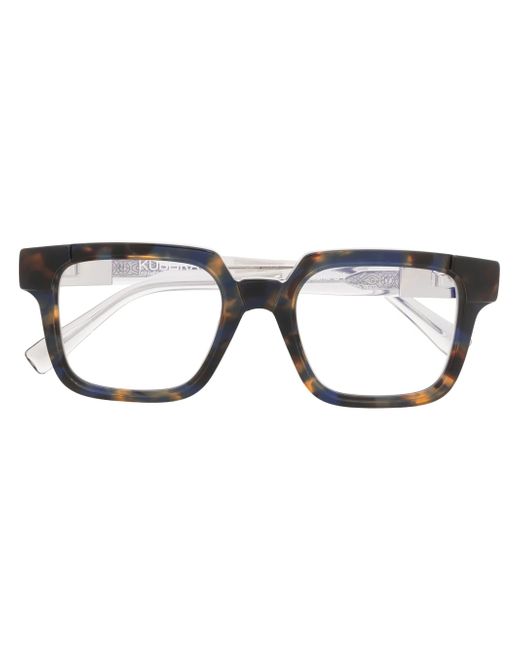 Kuboraum square-frame optical glasses