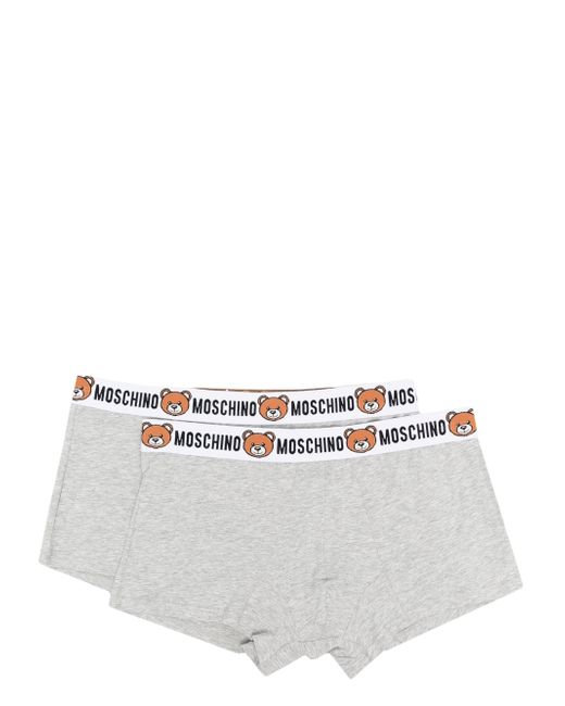 Moschino Teddy Bear waistband boxers set of two