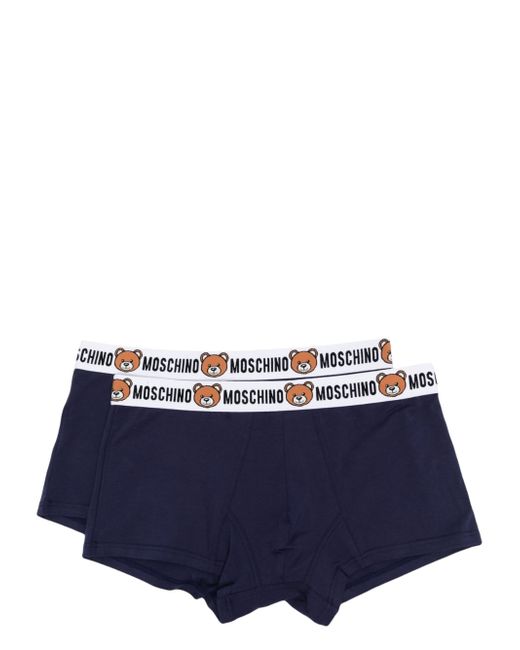 Moschino Teddy Bear waistband boxers set of two