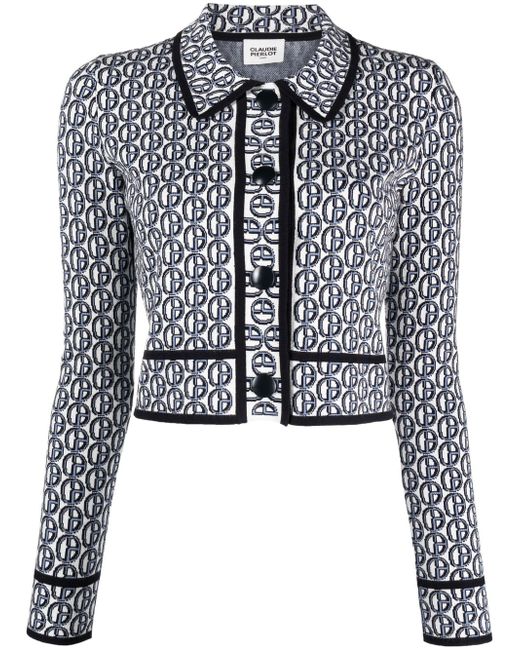 Claudie Pierlot classic-collar cropped jacket