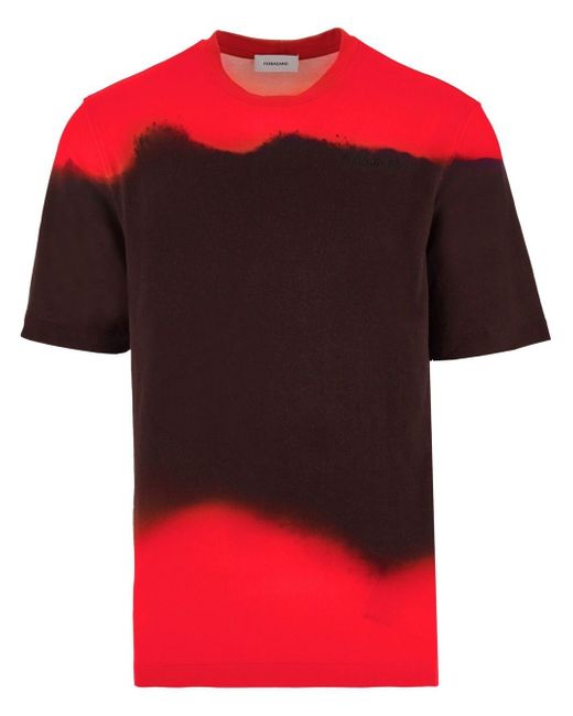 Ferragamo colour-block cotton T-shirt