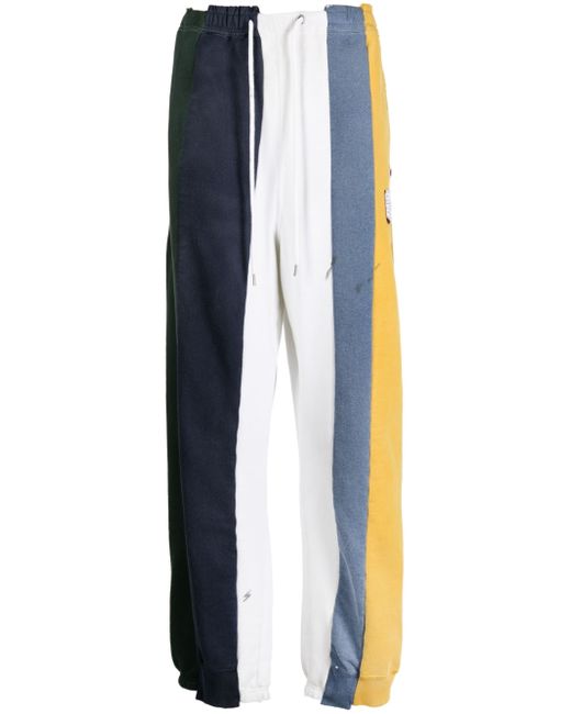 Maison Mihara Yasuhiro colour-block panelled cotton track pants