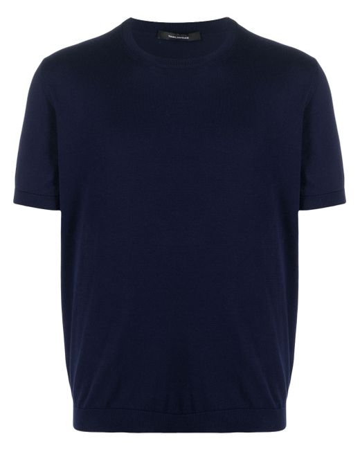 Tagliatore knitted short-sleeve T-shirt