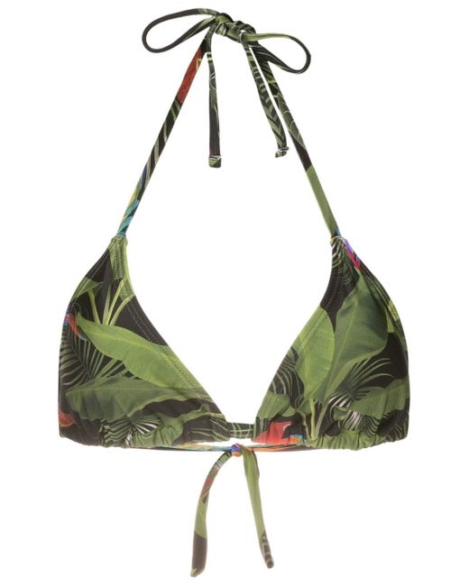 Lygia & Nanny Iasmin botanical-print bikini top