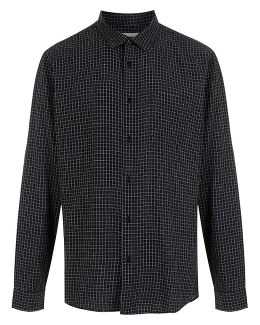 Osklen check print buttoned shirt