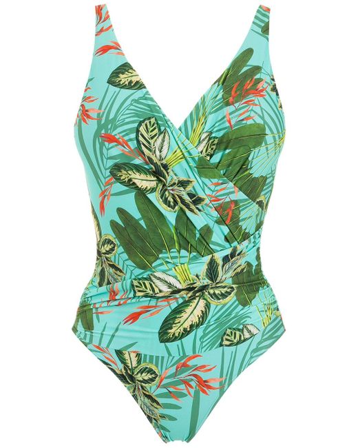 Lygia & Nanny Maisa tropical print swimsuit