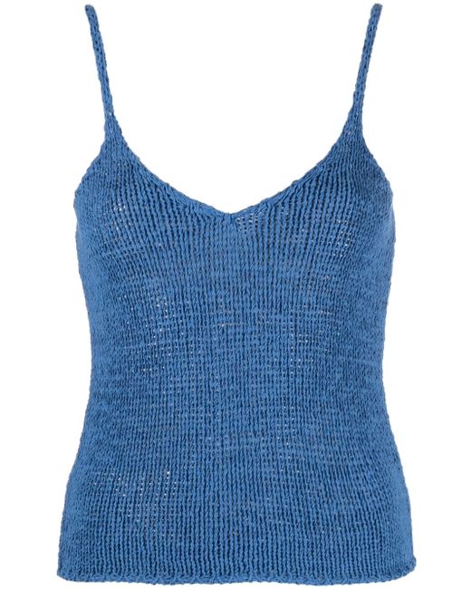Roberto Collina v-neck knitted top