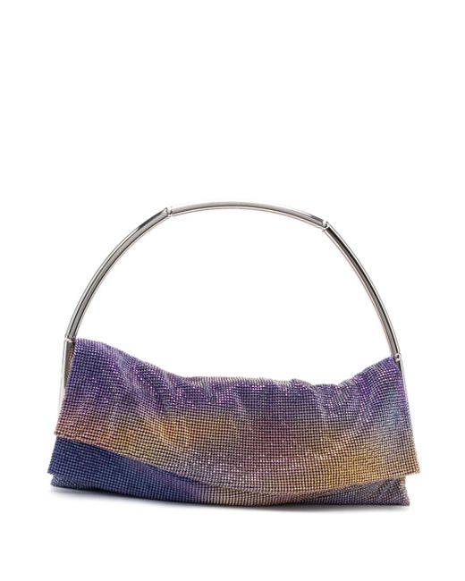 Benedetta Bruzziches crystal-embellished shoulder bag